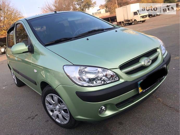 Hyundai getz 2008 года