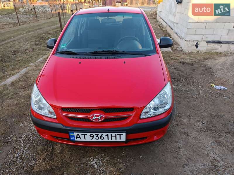Хэтчбек Hyundai Getz 2008 в Ивано-Франковске