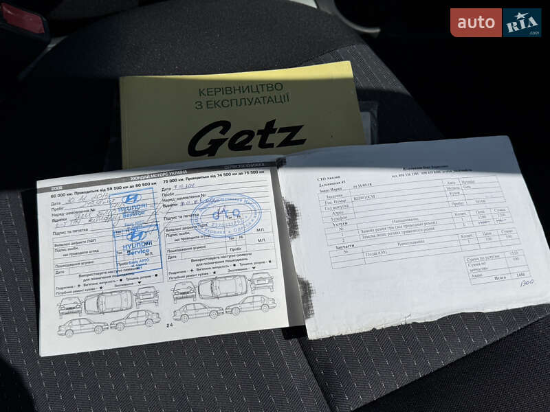 Хетчбек Hyundai Getz 2008 в Одесі