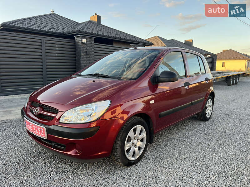 Хэтчбек Hyundai Getz 2008 в 