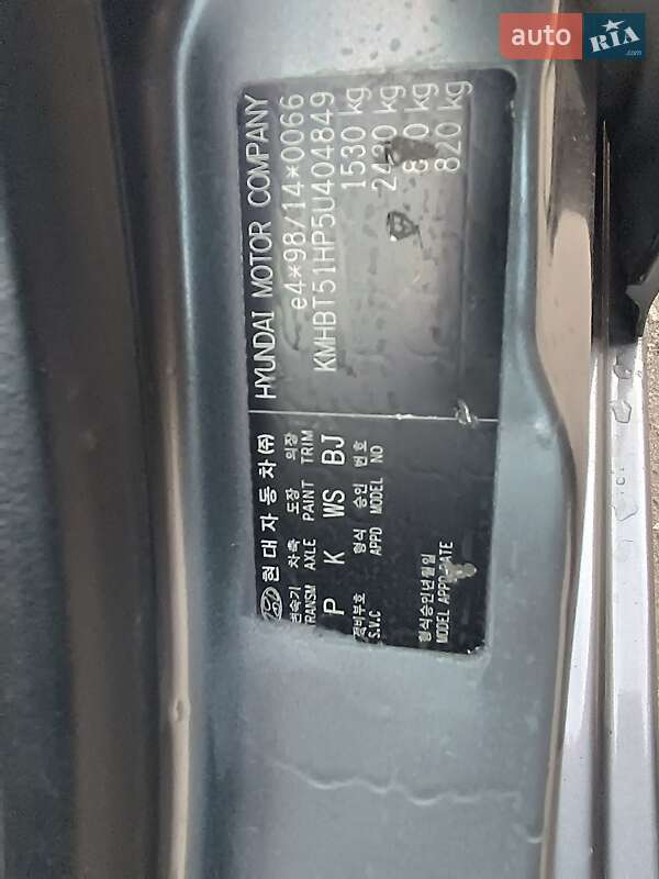 Хэтчбек Hyundai Getz 2005 в Днепре