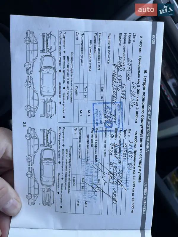 Хетчбек Hyundai Getz 2008 в Кам'янець-Подільському документ 3 фото Хетчбек Hyundai Getz 2008 в Кам'янець-Подільському документ