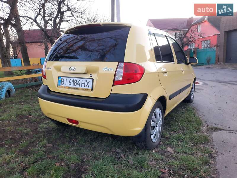 Хетчбек Hyundai Getz 2008 в Лубнах