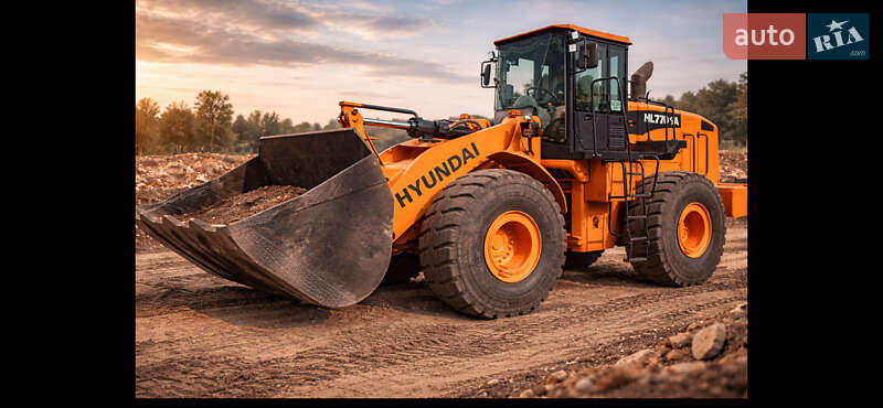 Фронтальный погрузчик Hyundai HL 770 2008 в Кривом Роге