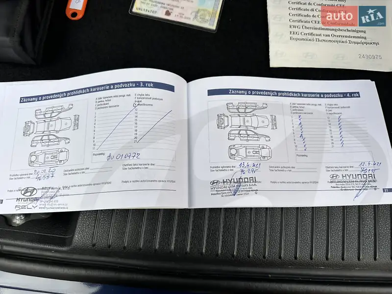 Универсал Hyundai i30 2018 в Ивано-Франковске документ