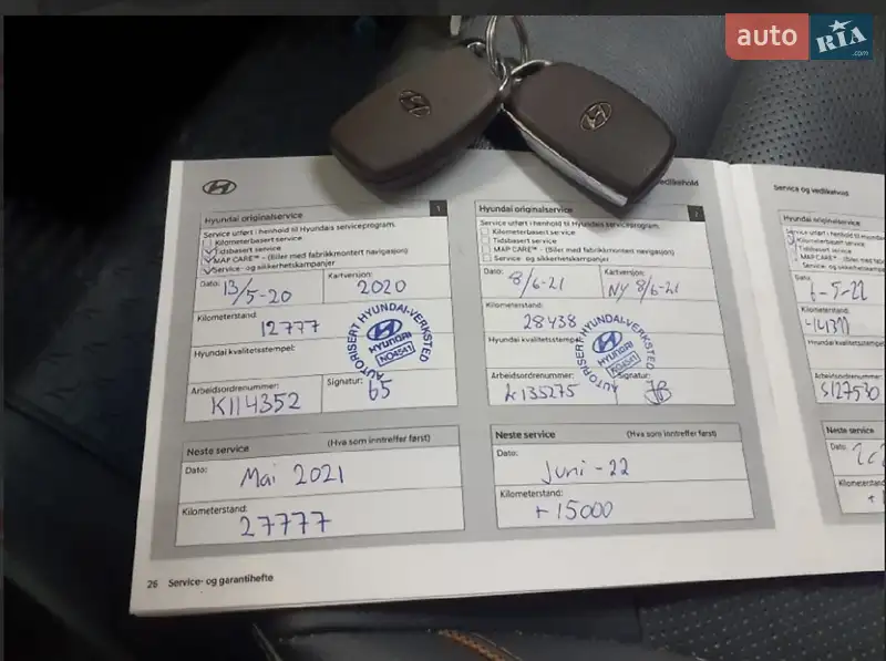 Хэтчбек Hyundai Ioniq 2019 в Луцке документ