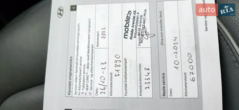 Лифтбек Hyundai Ioniq 2020 в Ровно документ