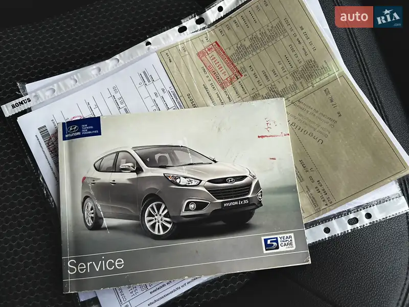 Позашляховик / Кросовер Hyundai ix35 2012 в Вінниці документ