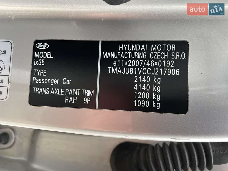 Позашляховик / Кросовер Hyundai ix35 2012 в Ковелі