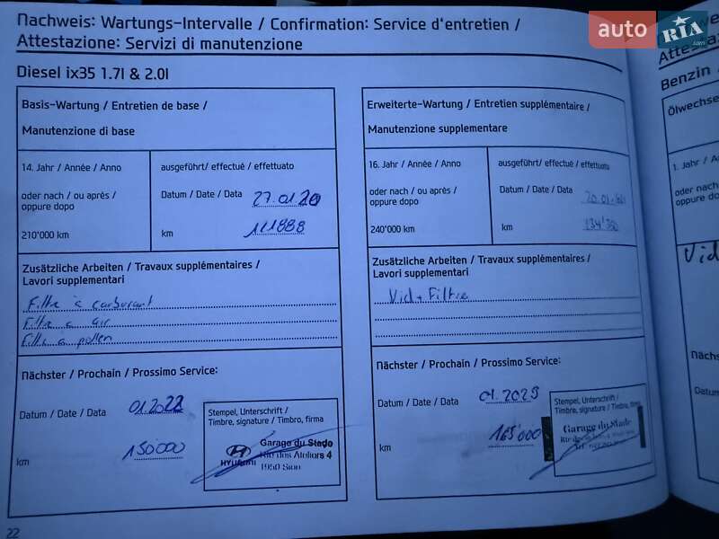 Внедорожник / Кроссовер Hyundai ix35 2014 в Трускавце