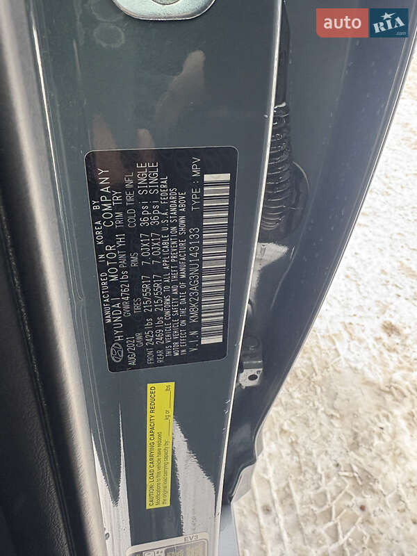 Внедорожник / Кроссовер Hyundai Kona Electric 2021 в Клевани