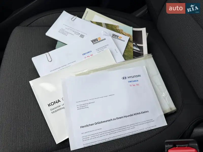 Внедорожник / Кроссовер Hyundai Kona 2021 в Виннице документ