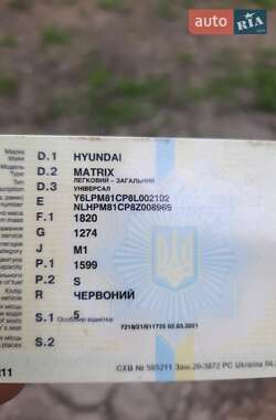 Минивэн Hyundai Matrix 2007 в 