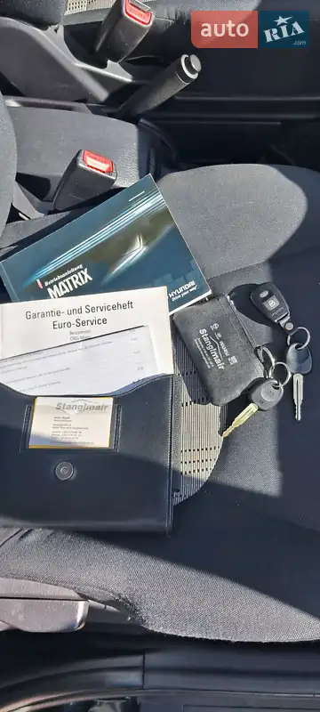 Мінівен Hyundai Matrix 2009 в Тернополі документ