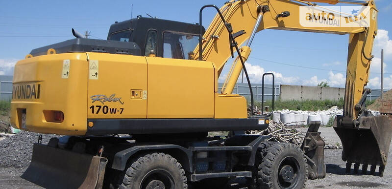 Экскаватор погрузчик Hyundai R170W-7 2008 в 