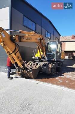 Колесный экскаватор Hyundai R170W-7 2008 в 