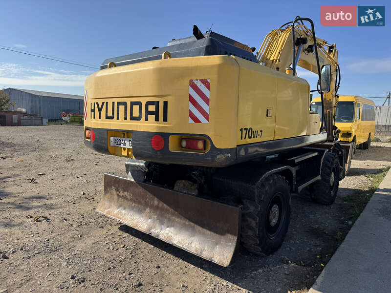Колесный экскаватор Hyundai R170W-7 2008 в Одессе фото 5 Колесный экскаватор Hyundai R170W-7 2008 в Одессе