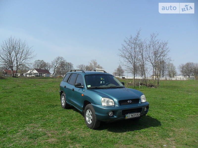 Внедорожник / Кроссовер Hyundai Santa FE 2002 в Обухове