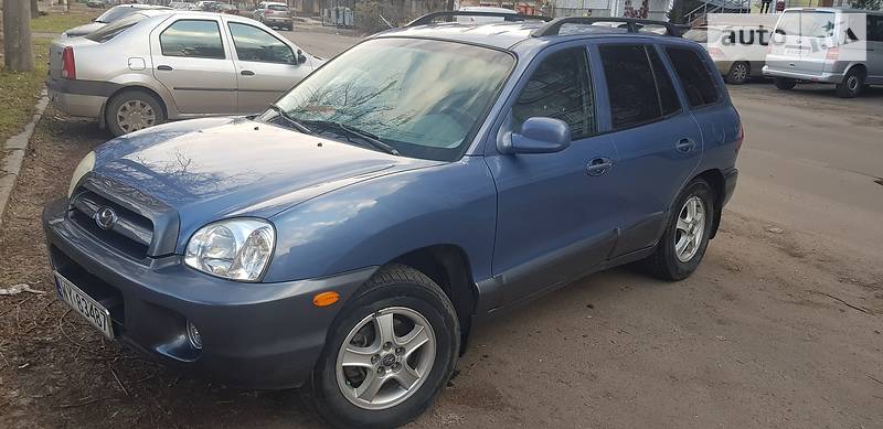 Внедорожник / Кроссовер Hyundai Santa FE 2002 в Черкассах