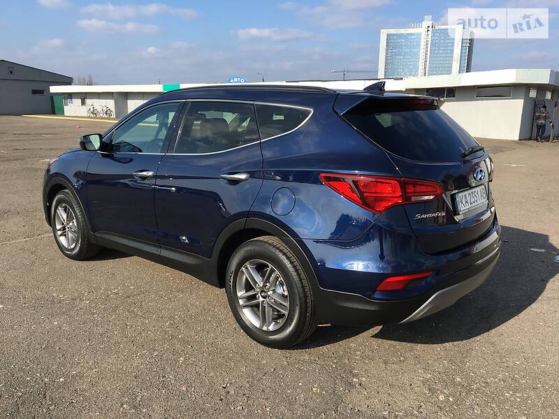 Позашляховик / Кросовер Hyundai Santa FE 2016 в Києві