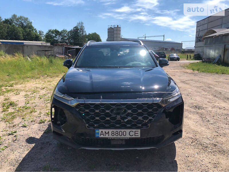 Hyundai Santa FE BlackBrown