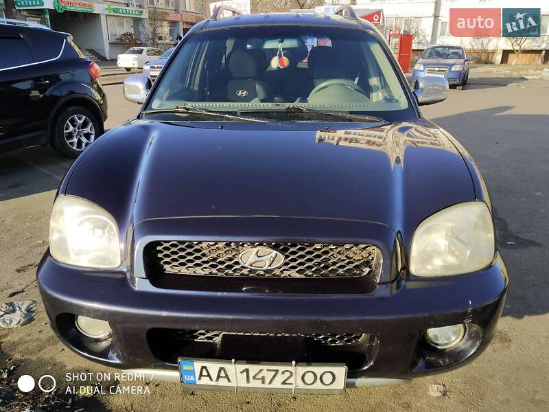 Внедорожник / Кроссовер Hyundai Santa FE 2004 в Киеве