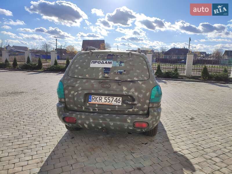 Позашляховик / Кросовер Hyundai Santa FE 2001 в Лимані фото 7 Позашляховик / Кросовер Hyundai Santa FE 2001 в Лимані