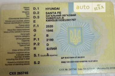 Внедорожник / Кроссовер Hyundai Santa FE 2014 в Косове