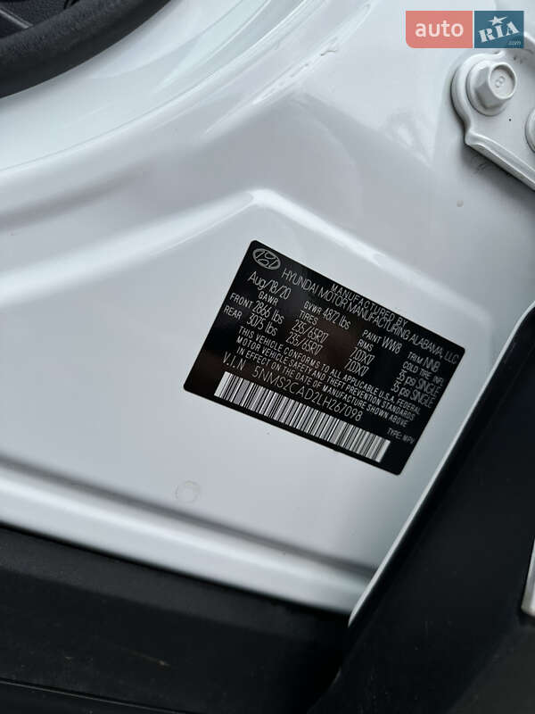 Позашляховик / Кросовер Hyundai Santa FE 2020 в Кам'янському