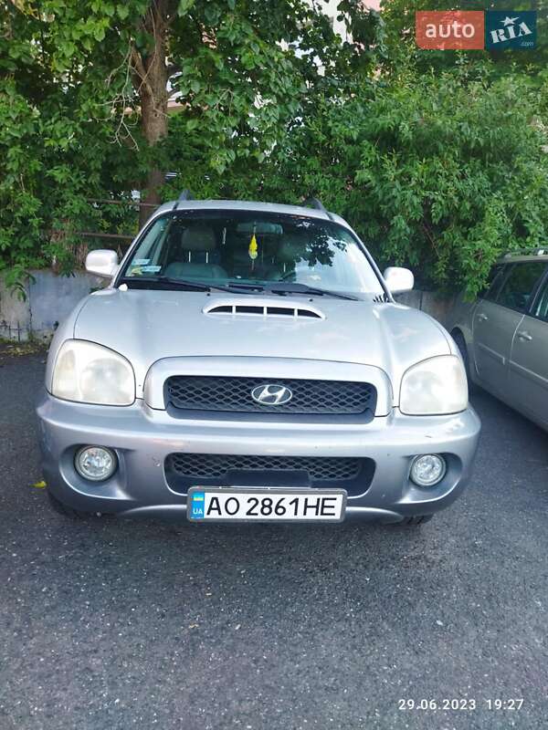 Позашляховик / Кросовер Hyundai Santa FE 2002 в Хусті