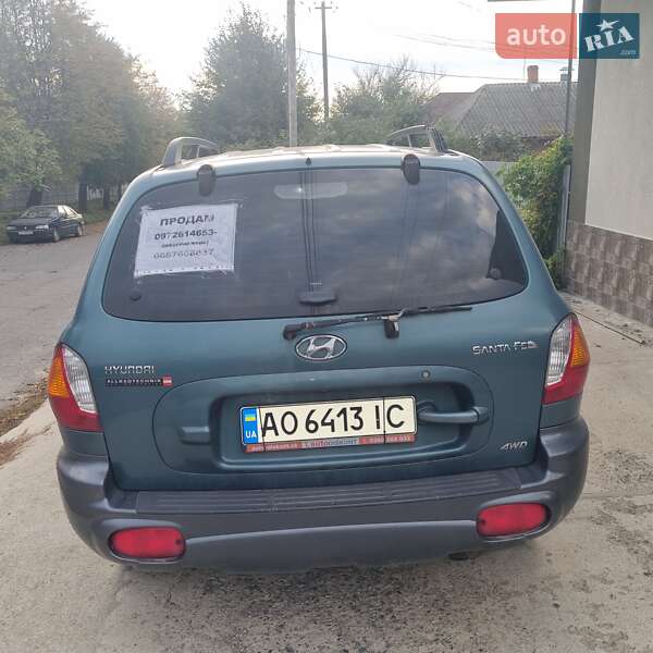 Позашляховик / Кросовер Hyundai Santa FE 2002 в Слов'янську