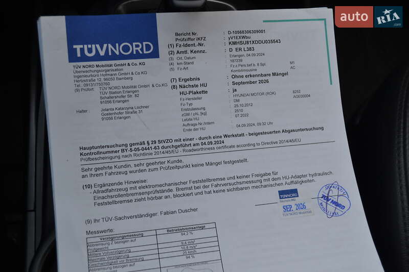 Позашляховик / Кросовер Hyundai Santa FE 2012 в Вінниці