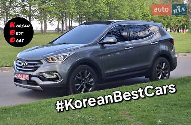 Позашляховик / Кросовер Hyundai Santa FE 2016 в Києві