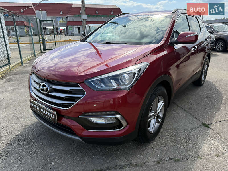 Позашляховик / Кросовер Hyundai Santa FE 2016 в Києві
