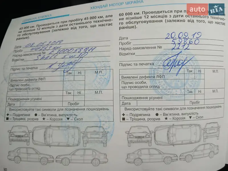 Позашляховик / Кросовер Hyundai Santa FE 2017 в Чорнобаї документ