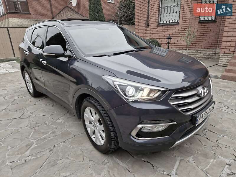 Позашляховик / Кросовер Hyundai Santa FE 2016 в Києві