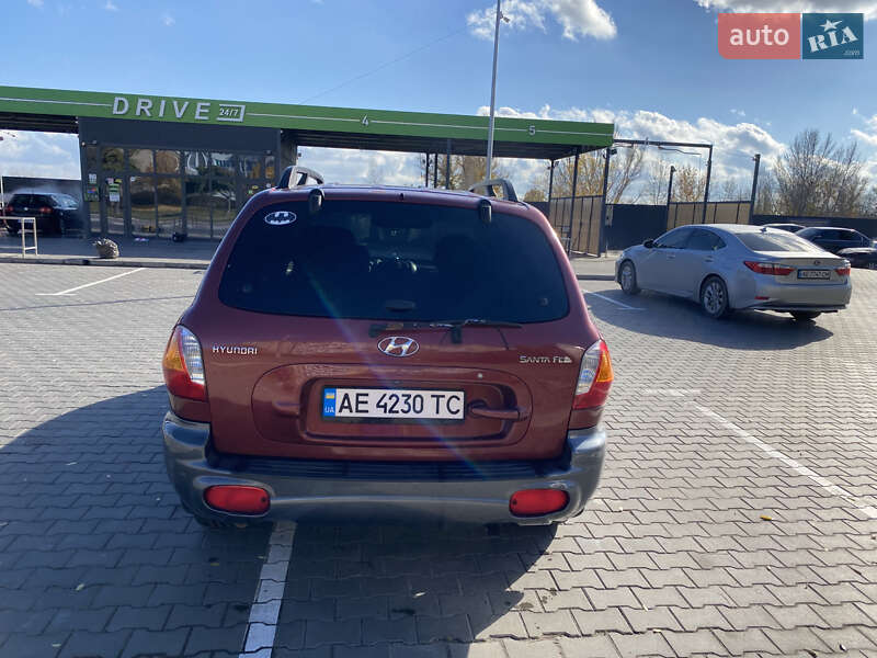 Внедорожник / Кроссовер Hyundai Santa FE 2003 в Каменском