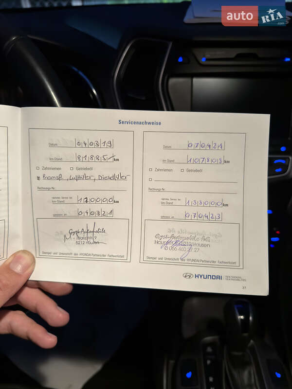 Внедорожник / Кроссовер Hyundai Santa FE 2013 в Дубно