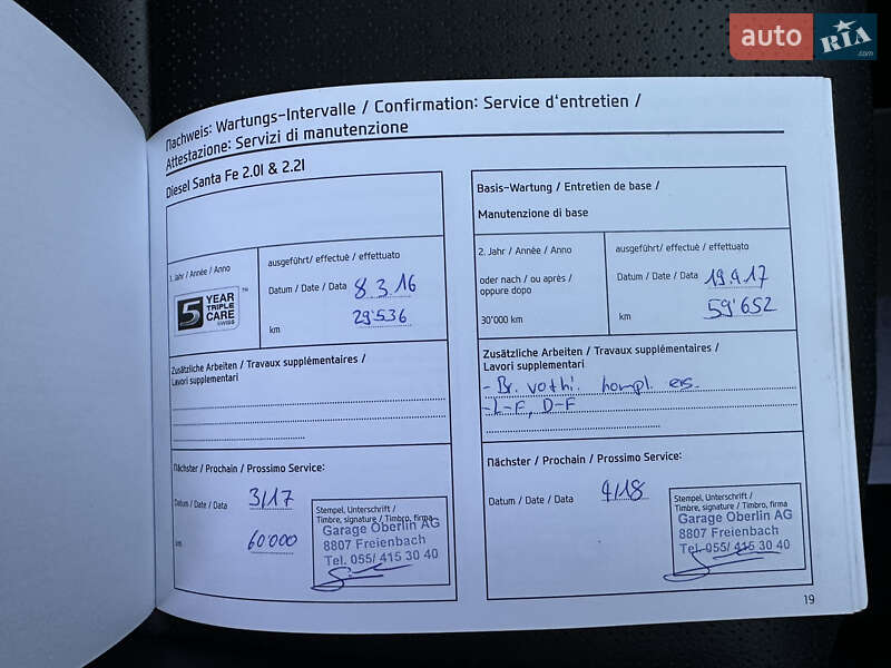 Внедорожник / Кроссовер Hyundai Santa FE 2014 в Радивилове