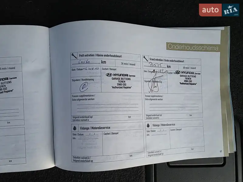 Внедорожник / Кроссовер Hyundai Santa FE 2011 в Луцке документ