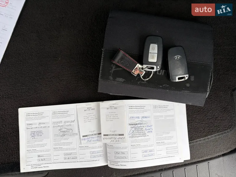 Внедорожник / Кроссовер Hyundai Santa FE 2012 в Луцке документ