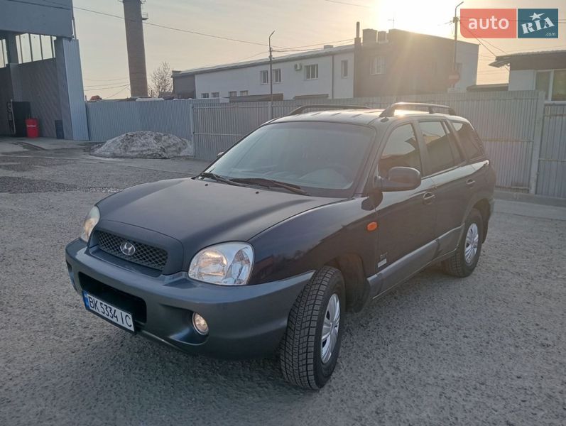 Внедорожник / Кроссовер Hyundai Santa FE 2004 в Ровно