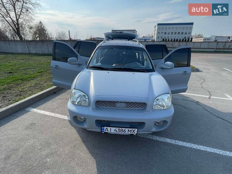 Внедорожник / Кроссовер Hyundai Santa FE 2002 в Борисполе