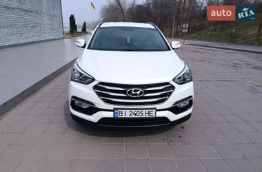 Позашляховик / Кросовер Hyundai Santa FE 2016 в Кременчуці