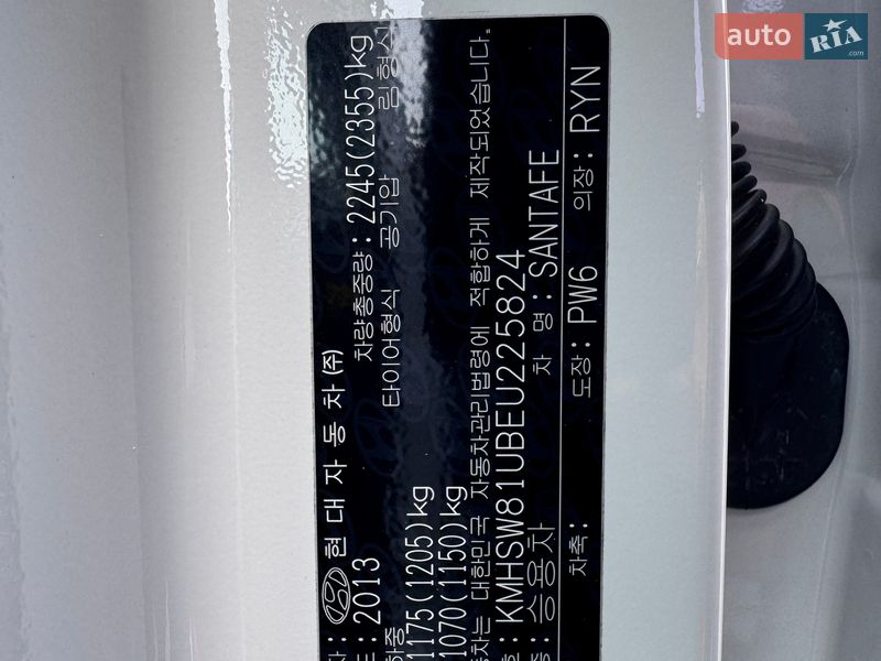 Позашляховик / Кросовер Hyundai Santa FE 2013 в Києві