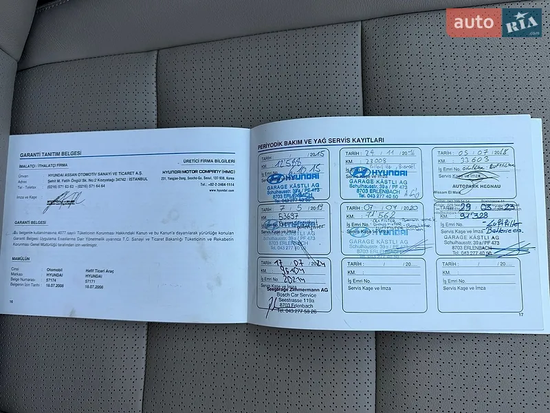 Внедорожник / Кроссовер Hyundai Santa FE 2013 в Луцке документ