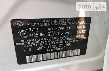 Седан Hyundai Sonata 2013 в 