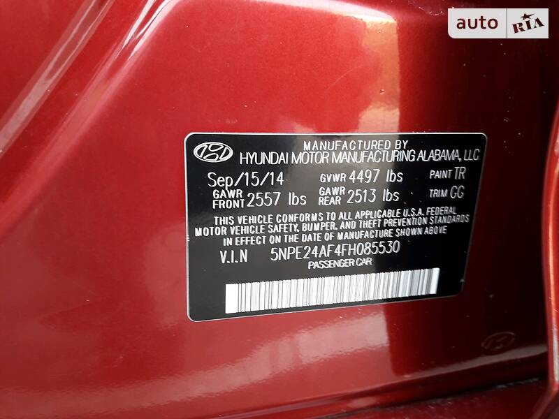 Седан Hyundai Sonata 2014 в Киеве фото 11 Седан Hyundai Sonata 2014 в Киеве