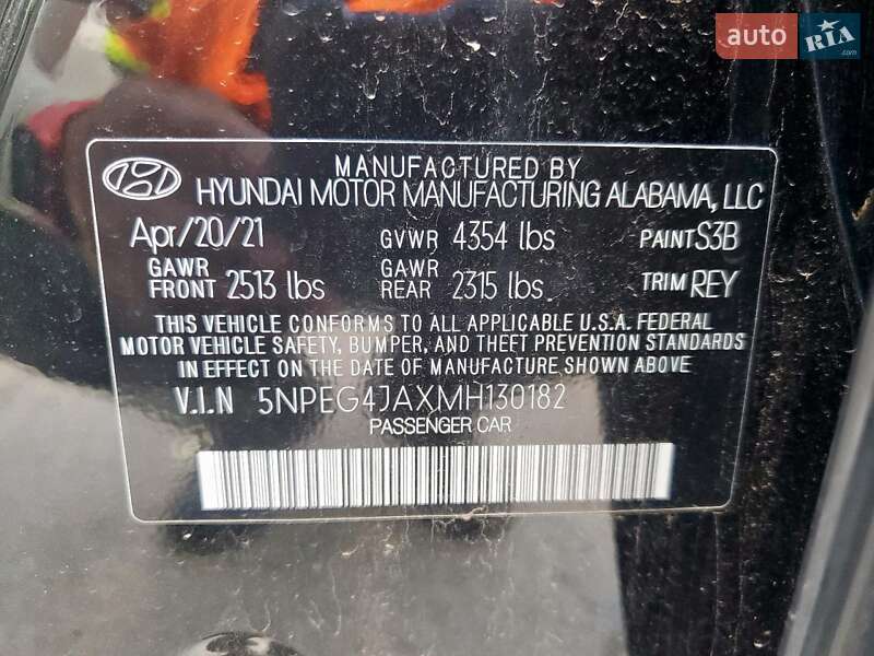 Седан Hyundai Sonata 2021 в Хмельницком