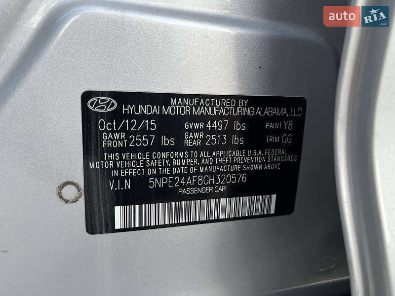 Седан Hyundai Sonata 2015 в Львове